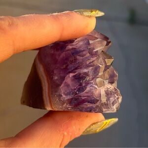 Purple Amethyst Crystal Cluster